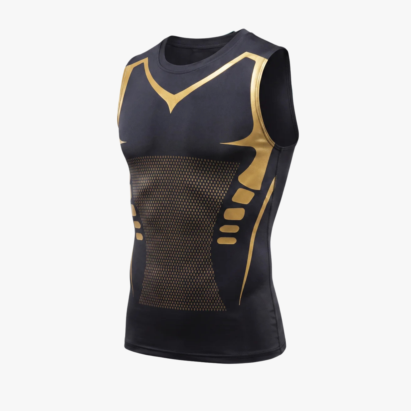 HaltPower Kompressionsshirt für Herren in Gold, Limited Edition