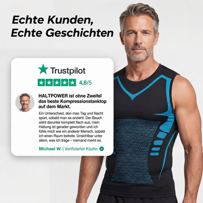HaltPower™ Kompressionsshirt für Herren