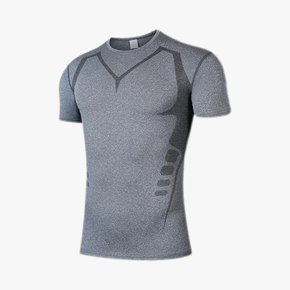 HaltPower T Kompressions-T-Shirt in Grau