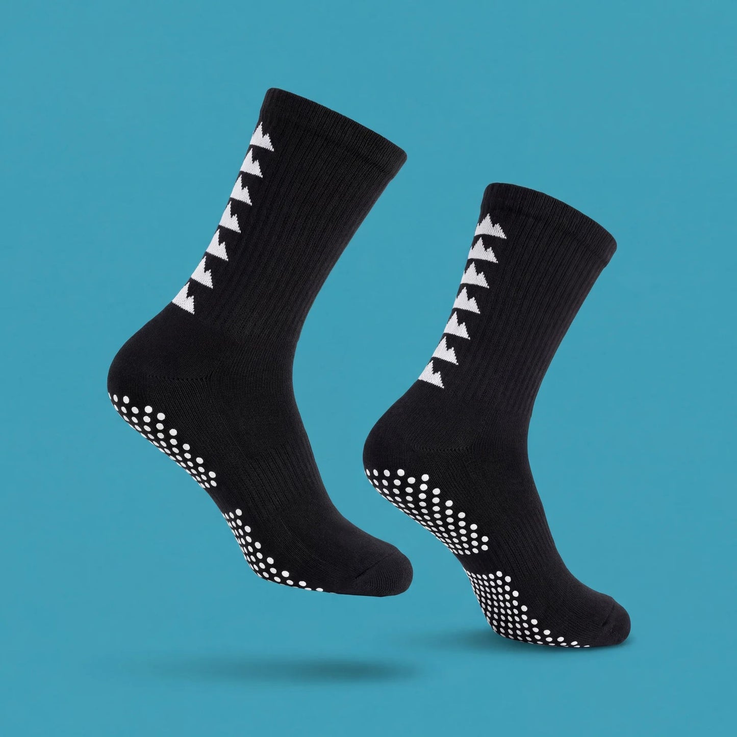 HaltGrip rutschfeste Sportsocken in Schwarz
