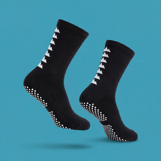 HaltGrip rutschfeste Sportsocken in Schwarz