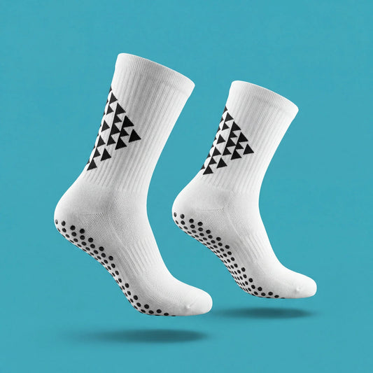 HaltGrip rutschfeste Sportsocken in Weiß